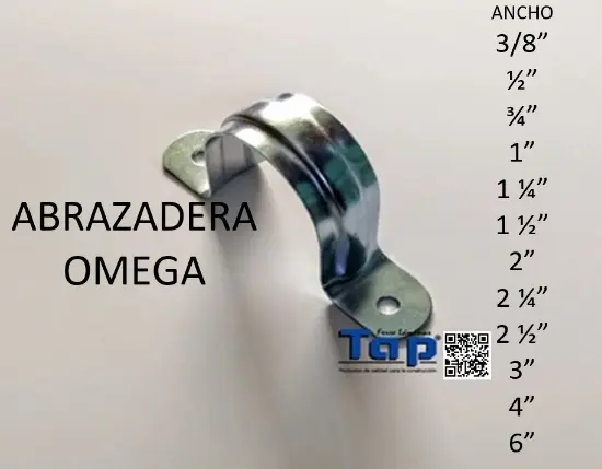 Imagen de ABRAZADERA OMEGA