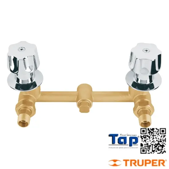 Imagen de ENSAMBLE P REGADERA P EMPOTRAR COMPRESION BASIC