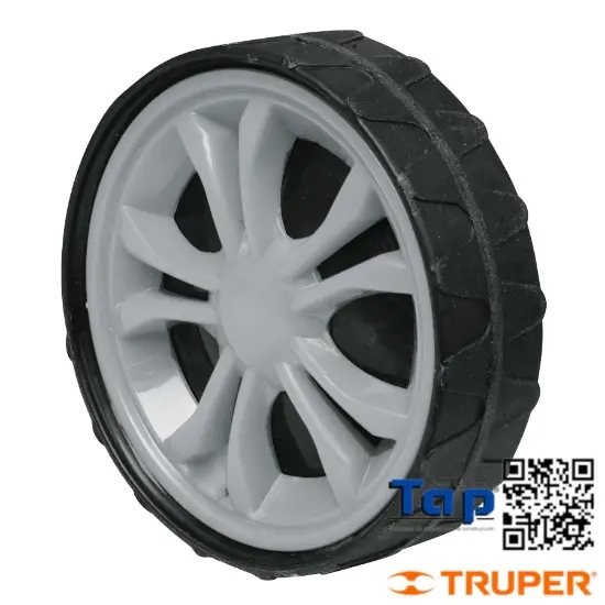 Imagen de ENSAMBLE RUEDA Y LLANTA DELANTERA 175 7" TRUPER