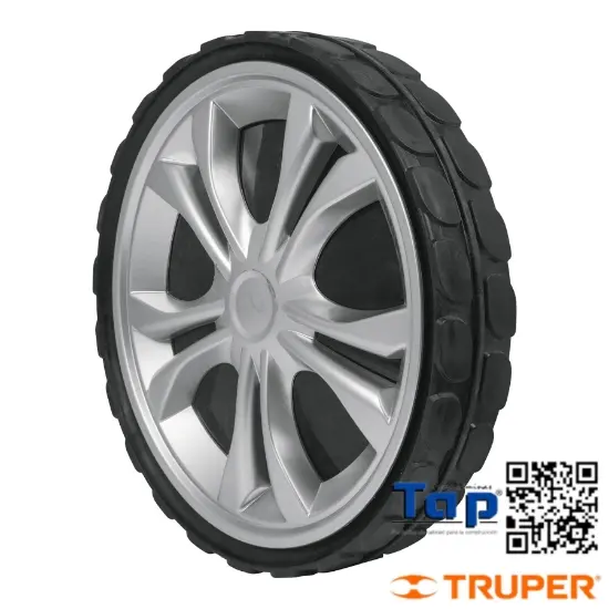 Imagen de ENSAMBLE RUEDA Y LLANTA TRASERA 300 12" TRUPER