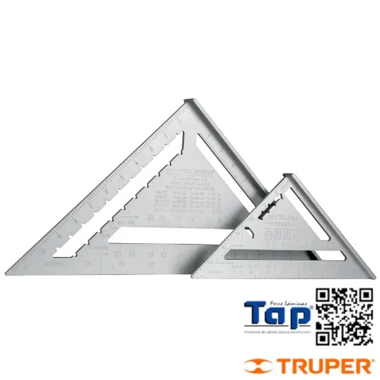 Imagen de ESCUADRA 300 12" ALU P MUROS YESO TRUPER