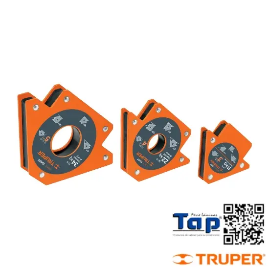 Imagen de ESCUADRA MAGNETICA 100 4" P SOLDAR CAPACIDAD 23 KG TRUPER