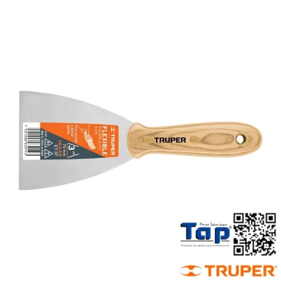 Imagen de ESPATULA FLEX 025 1" C MANGO MAD TRUPER