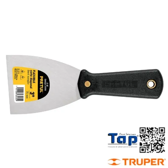 Imagen de ESPATULA FLEX 050 2" C MANGO PCO PRETUL