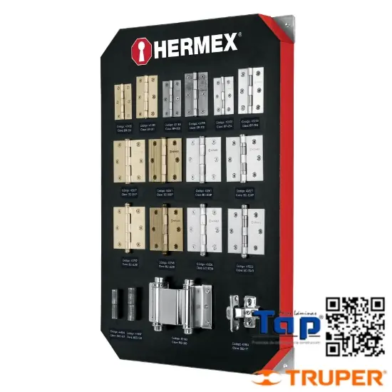 Imagen de EXHIBIDOR C BISAGRAS HERMEX