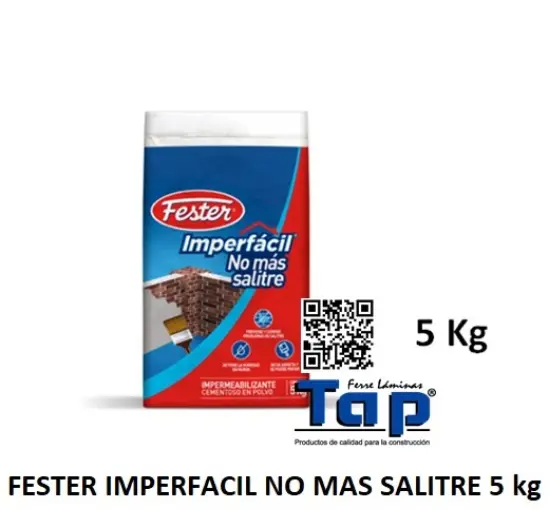 Imagen de FESTER IMPERFACIL NO MAS SALITRE 5 kg
