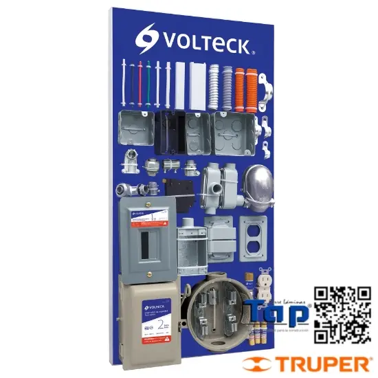 Imagen de EXHIBIDOR CONEXIONES VOLTECK