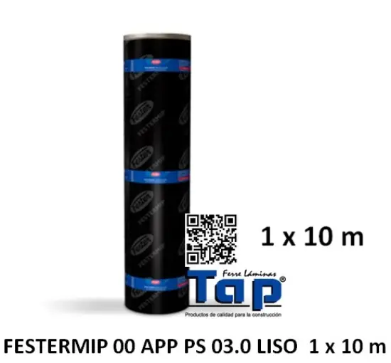 Imagen de FESTERMIP 00 APP PS 03.0 LISO  1 x 10 m