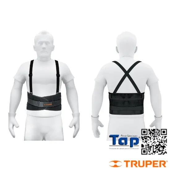Imagen de FAJA LUMBAR C TERCER CINTURON TALLA XG TRUPER