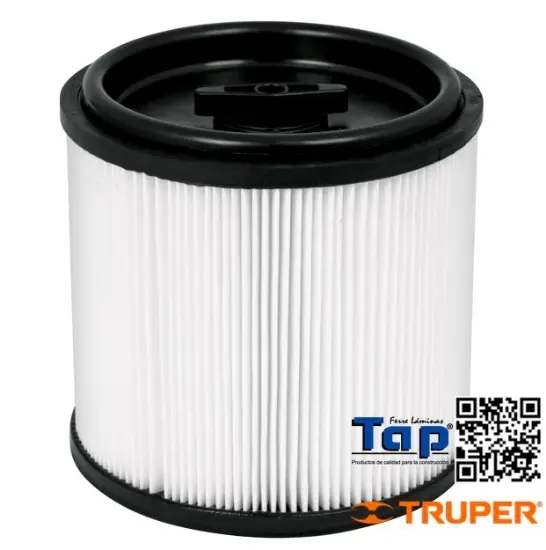 Imagen de FILTRO CARTUCHO P ASPIRADORAS 5  8 12 Y 16 GAL,TRUPER