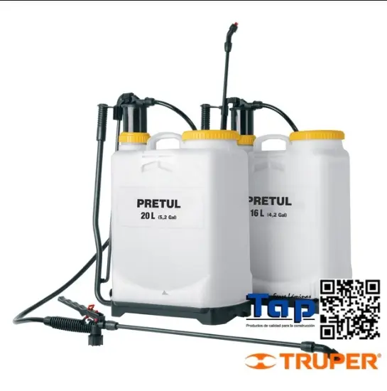 Imagen de FUMIGADOR 20 L MANUAL MOCHILA PRETUL
