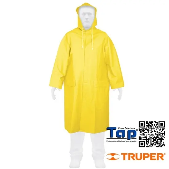 Imagen de GABARDINA IMPERMEABLE DOBLE CAPA TALLA  CH TRUPER