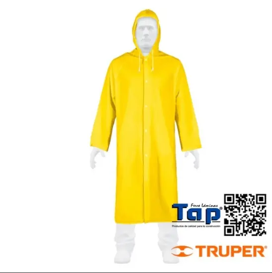 Imagen de GABARDINA IMPERMEABLE LIGERA PVC TALLA XG PRETUL