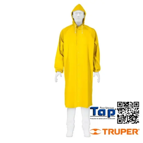 Imagen de GABARDINA IMPERMEABLE TRIPLE CAPA TALLA  M TRUPER EXPERT