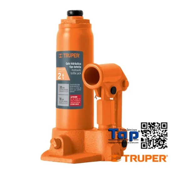 Imagen de GATO HIDRAULICO BOTELLA  2 TON TRUPER