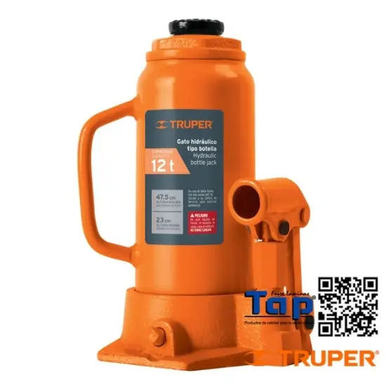 Imagen de GATO HIDRAULICO BOTELLA 12 TON TRUPER