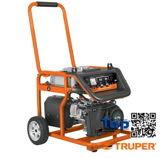 Imagen de GENERADOR ELECTRICO PORTATIL  2.5 KW MOTOR A GASOLINA TRUPER