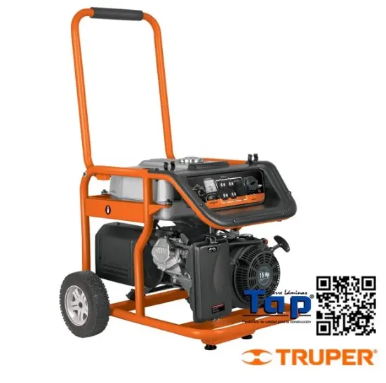Imagen de GENERADOR ELECTRICO PORTATIL  8 KW MOTOR A GASOLINA TRUPER