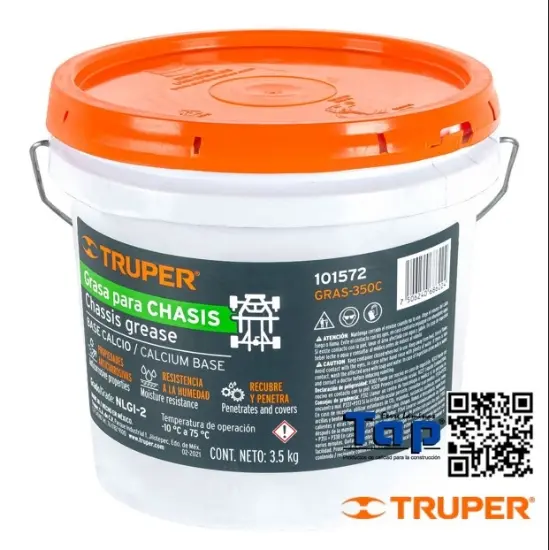 Imagen de GRASA CALCIO P  CHASIS 3.5 KG TRUPER