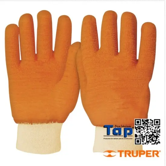 Imagen de GUANTES ALGODON RECUBRIMIENTO LATEX UNITALLA TRUPER
