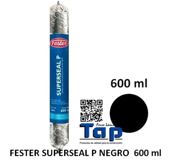 Imagen de FESTER SUPERSEAL P NEGRO  600 ml