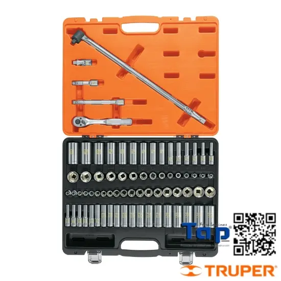Imagen de HERRAMIENTAS CUA 009 3/8" STD Y MM P MEC JGO 73