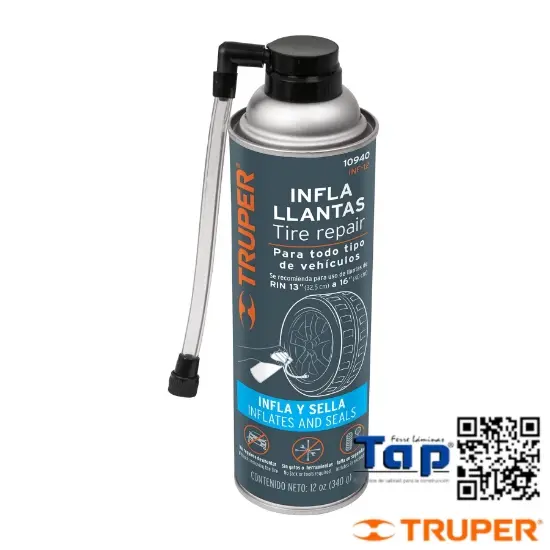 Imagen de INFLALLANTAS 20 OZ (565 ML) TRUPER