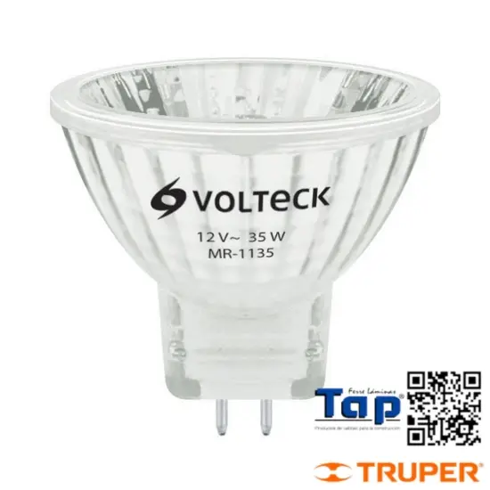 Imagen de LAMP HALOGENO 35 W T MR 11 EN CAJA VOLTECK