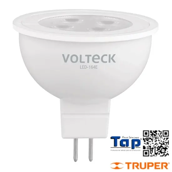 Imagen de LAMP LED    4 W T MR 16 BASE GU5.3 LUZ DIA BLISTER