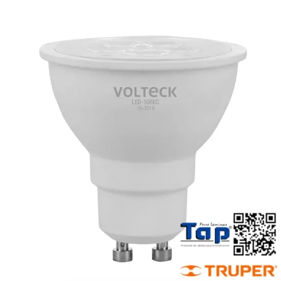 Imagen de LAMP LED    6 W T MR 16 BASE GU10 LUZ CALIDA BLISTER