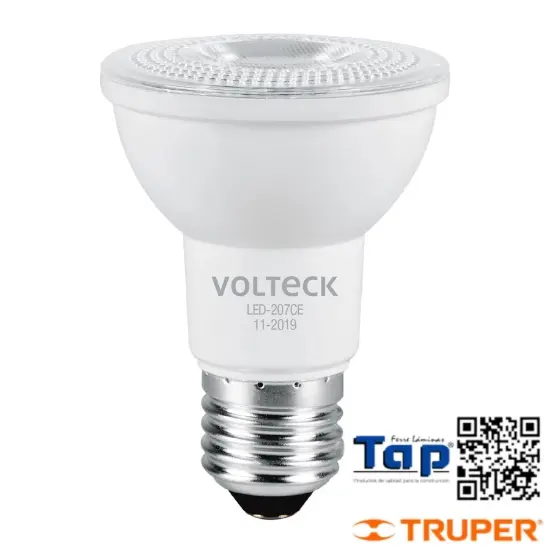Imagen de LAMP LED    6 W T PAR 20 LUZ CALIDA BLISTER VOLTECK