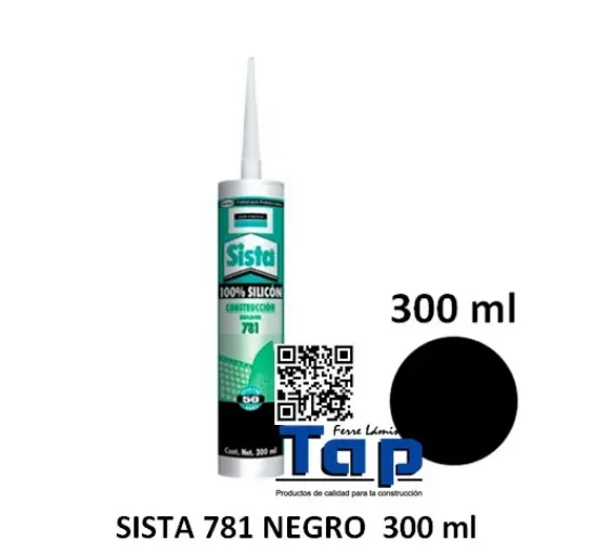 Imagen de SISTA 781 NEGRO  300 ml