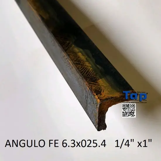 Imagen de ANGULO FE 6.3x025.4 1/4" x1"