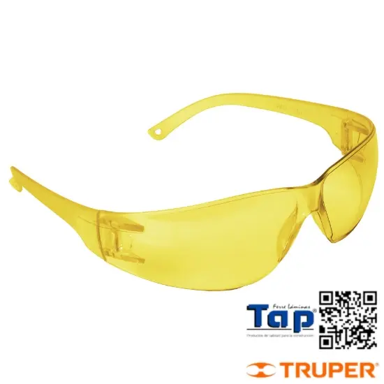 Imagen de LENTE SEGURIDAD AMBAR PRETUL LITE