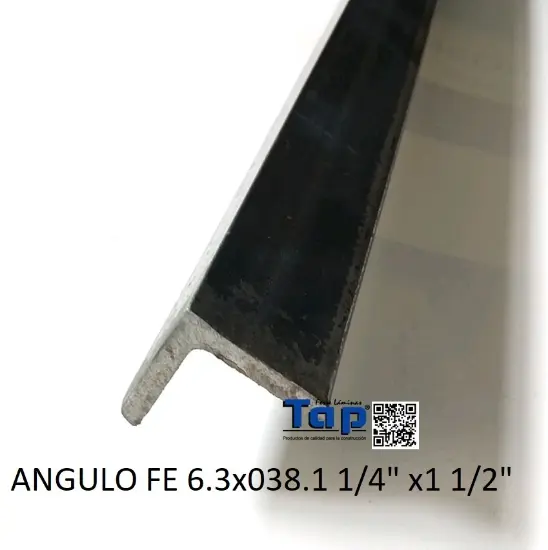 Imagen de ANGULO FE 6.3x038.1 1/4" x1 1/2"