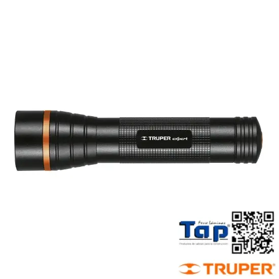 Imagen de LINTERNA ALU LED CREE 500 LM C 2 PILAS D TRUPER