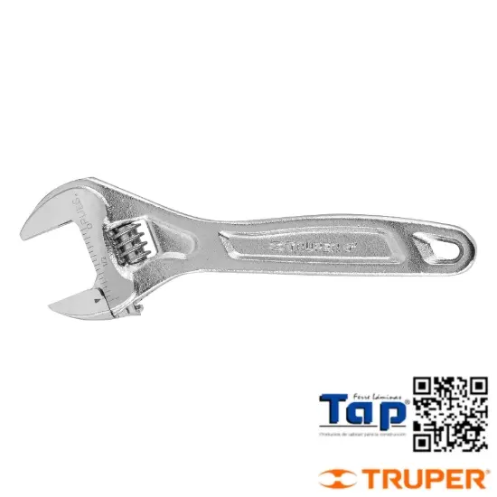 Imagen de LLAVE AJUST (PERICO) 150 6" PROF CROMADA EXPERT