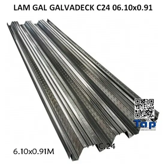Imagen de LAM GAL GALVADECK C24 06.10x0.91