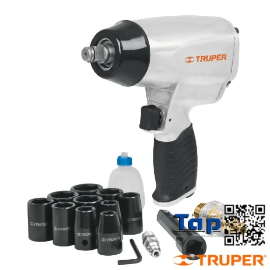 Imagen de LLAVE IMPACTO 013 1/2" C ESTUC PCO TRUPER KIT