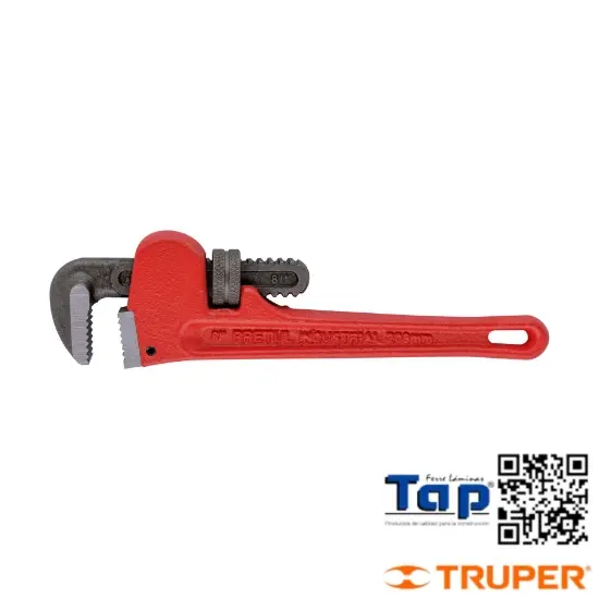 Imagen de LLAVE STILSON  200 8" CUERPO HIERRO MALEABLE PRETUL
