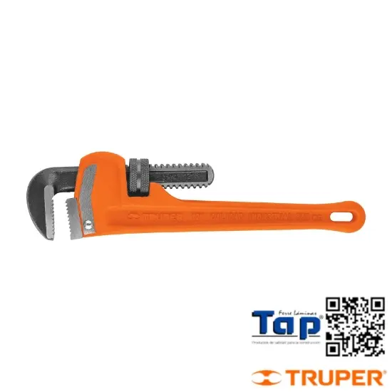 Imagen de LLAVE STILSON  300 12" CUERPO ROBUSTO HIERRO DUCTIL TRUPER