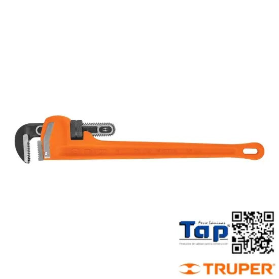 Imagen de LLAVE STILSON  600 24" CUERPO ROBUSTO HIERRO DUCTIL TRUPER