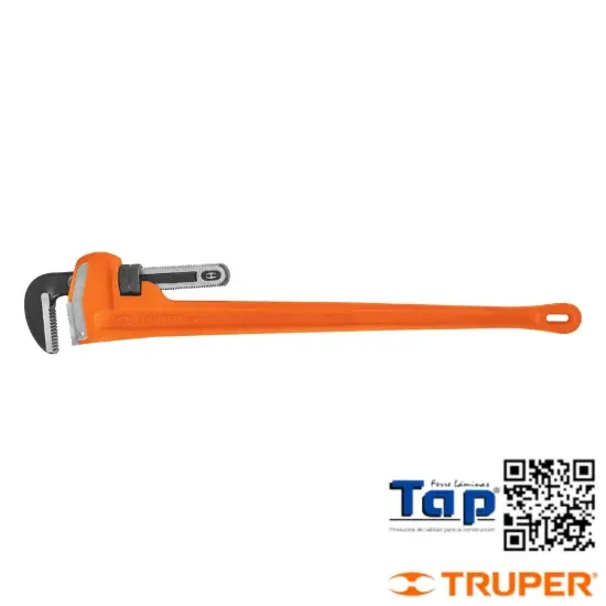 Imagen de LLAVE STILSON 1200 48" CUERPO ROBUSTO HIERRO DUCTIL TRUPER