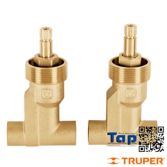 Imagen de LLAVES EMPOTRAR SOLDA FOSET JGO 2