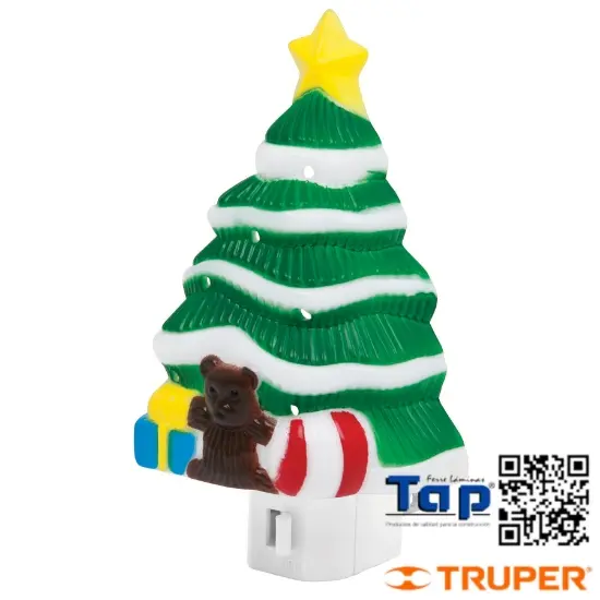 Imagen de LUZ NOCHE C LAMP E12 PINO NAVIDAD VOLTECK