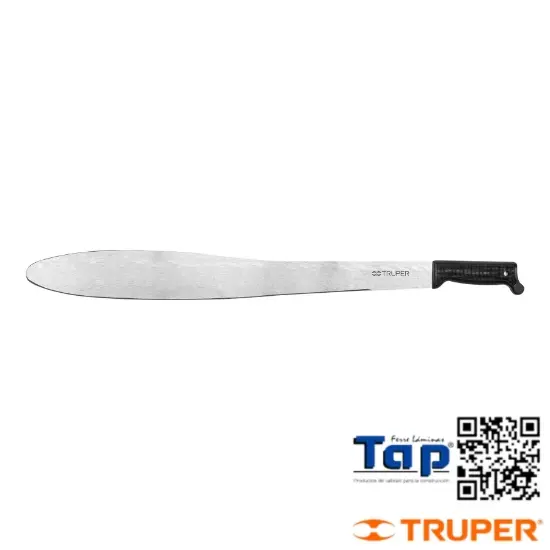 Imagen de MACHETE CAGUAYANO 600 24" CACHA NEGRA INYECTADA TRUPER