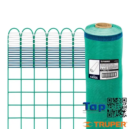 Imagen de MALLA MOSQUITERA  PCO VERDE ROLLO 30 MX1.7M