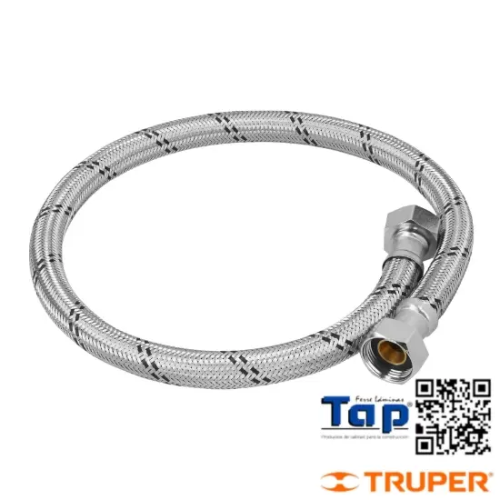 Imagen de MANGUERA P BOILER ACERO INOX 013 1/2"X 019 3/4"  40 CM FOSET
