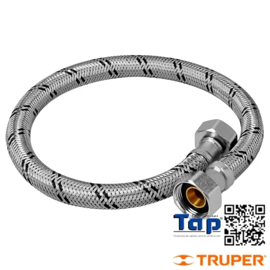 Imagen de MANGUERA P BOILER ACERO INOX 019 3/4"X 019 3/4"  60 CM FOSET