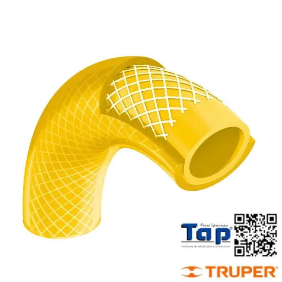 Imagen de MANGUERA P GAS 009 3/8" FLEX NEGRA 1 M C CONEXION